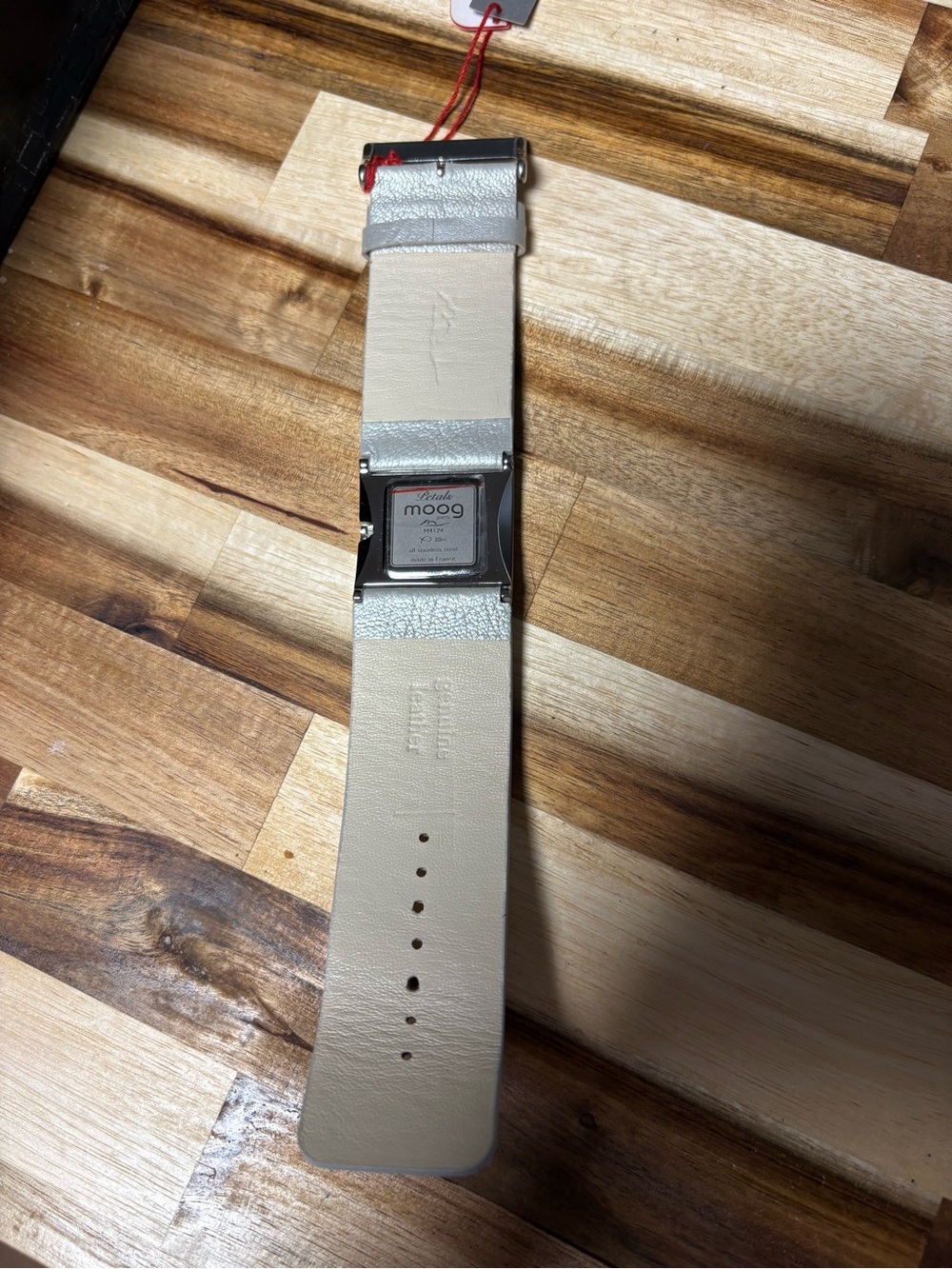 NWT Moog Petals Leather Wide Band Watch - Picture 6 of 7